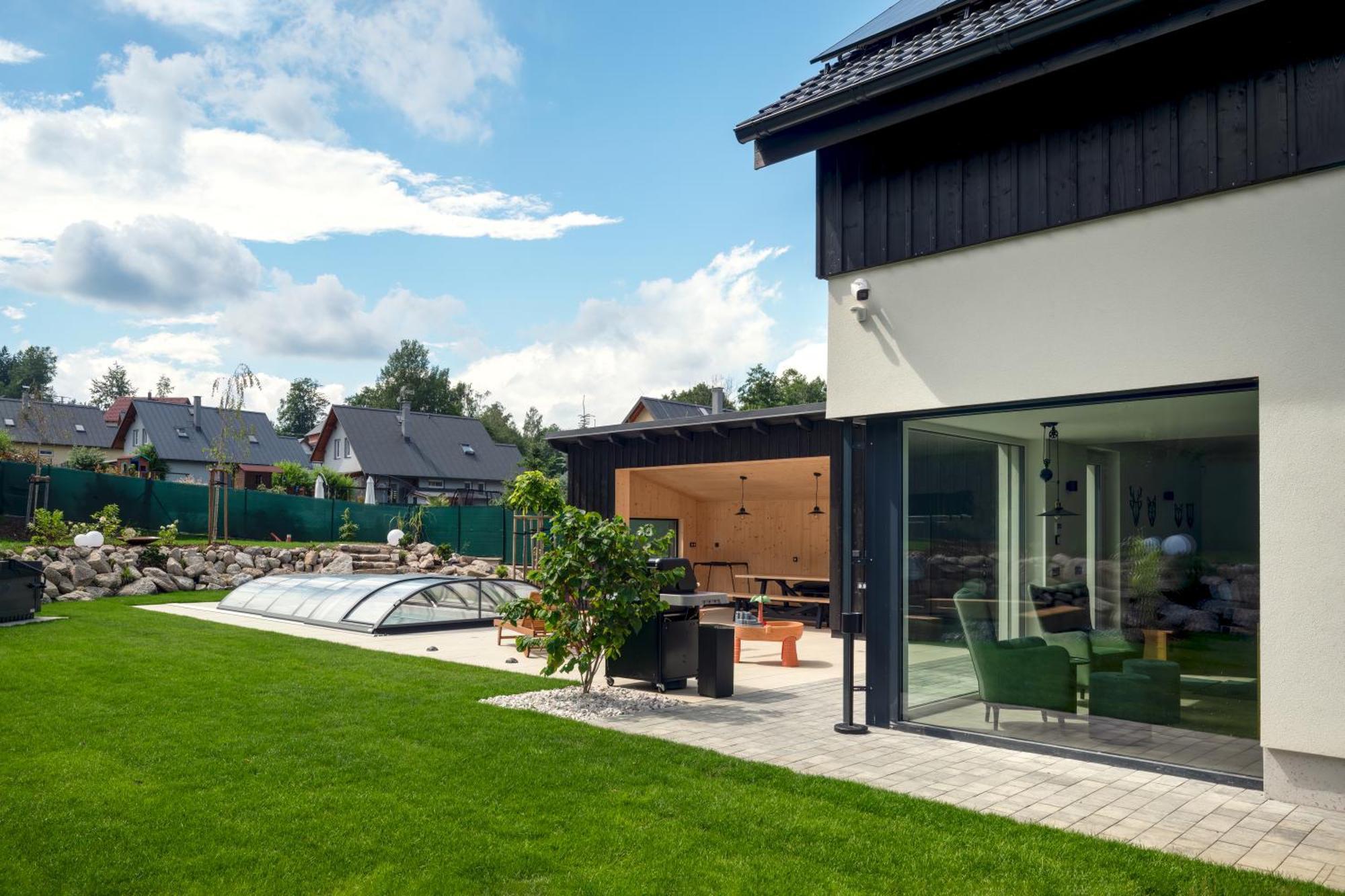 Residence Smrzovka - Luxury House With Swimming Pool, Jacuzzi, Garden And Bbq Jablonec nad Nisou Exterior foto